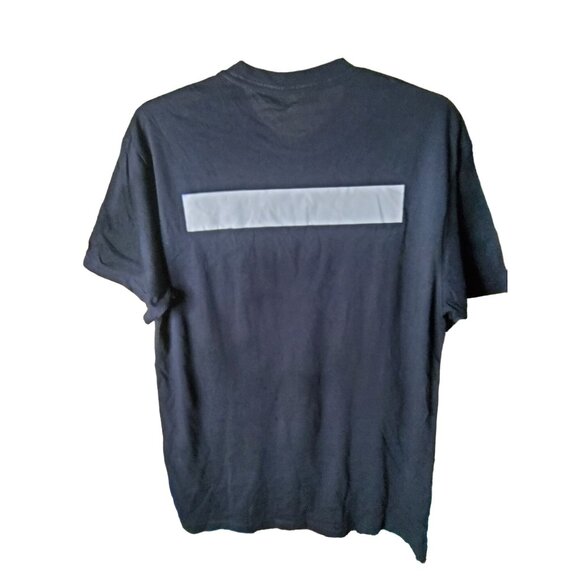 Mens UFC "As Real As It Gets" Black Graphic T-Shirt w.name strip on blackSize M - Picture 2 of 3